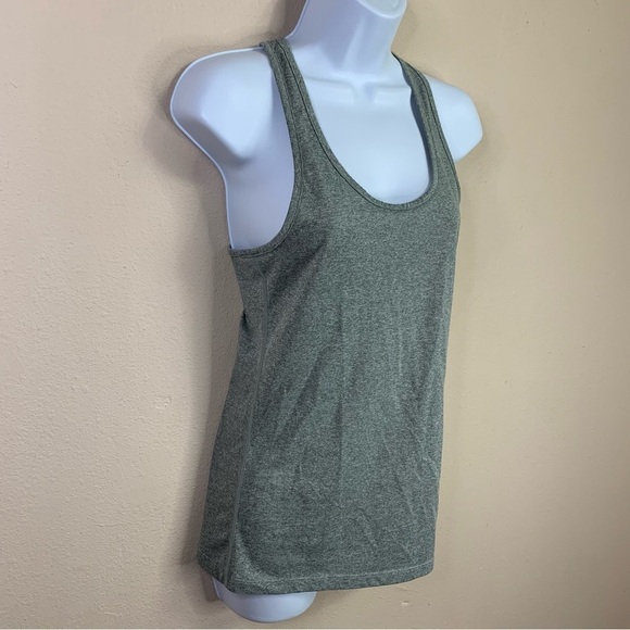 Small Nike Grey Dri Fit Sleeveless Tank Top Stretch 4 6 Athletic Activewear - Picture 2 of 10